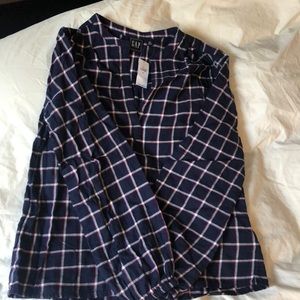 Plaid GAP shirt